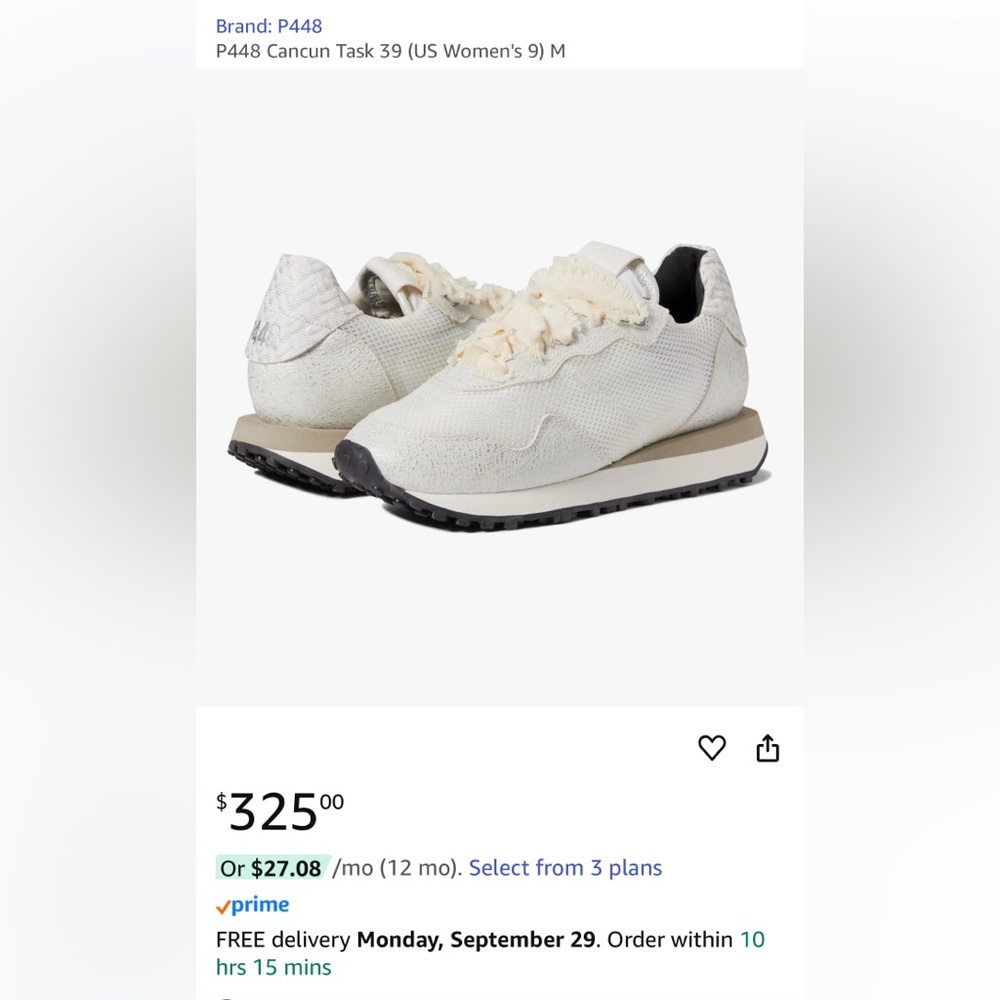 P448 Cancun Metallic Performance Sneakers